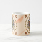 家紋カスタム姓mag コーヒーマグカップ (中央)