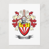 家紋コートオブアームズ ポストカード (正面)