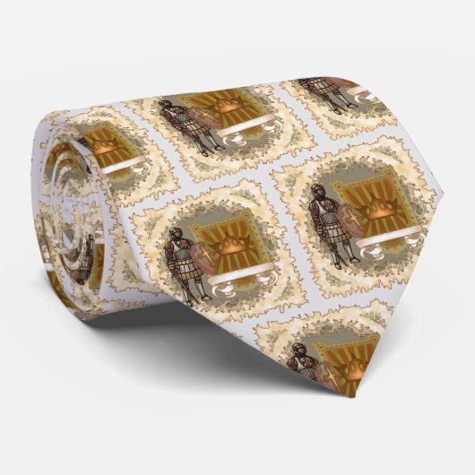 家紋シールド名字 ネクタイ (ロール)