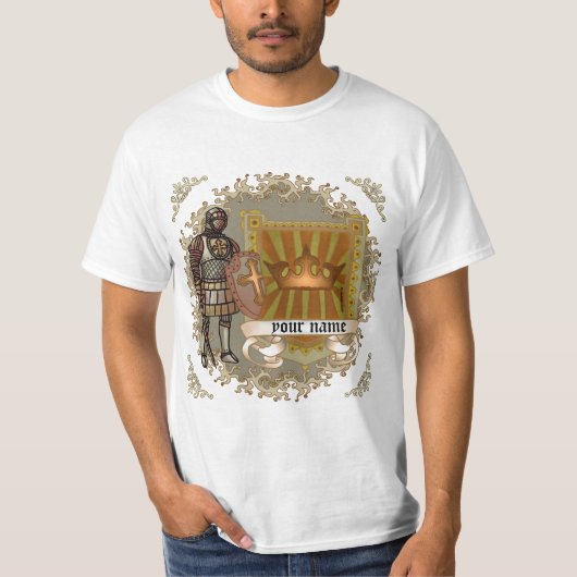 家紋シールド 姓 Tシャツ (正面)