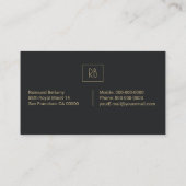 家紋名刺 名刺 (裏面)