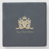 家紋 ストーンコースター (正面)