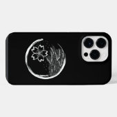 家紋 スプリング クレスト iPhoneケース (裏面横)