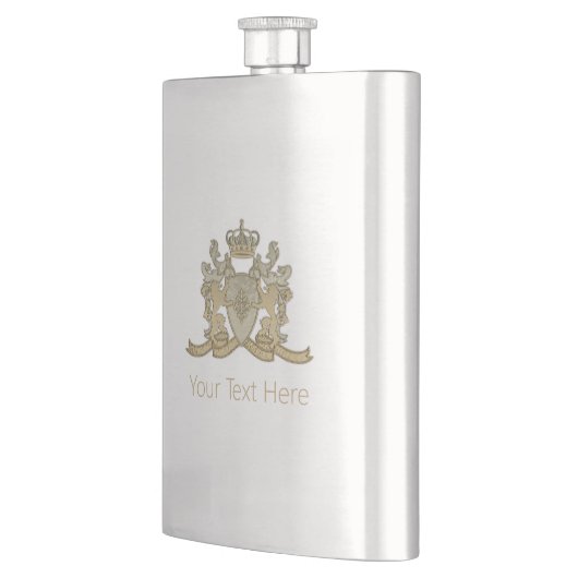 家紋 フラスク (左)