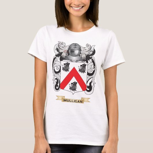 (家紋)マリガンの紋章付き外衣 Tシャツ (正面)