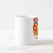 (家紋)リード紋章付き外衣 コーヒーマグカップ (中央)