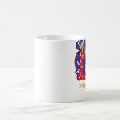 (家紋)レイエスの紋章付き外衣 コーヒーマグカップ (中央)