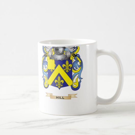(家紋)丘の紋章付き外衣 コーヒーマグカップ (右)