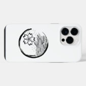 家紋 春のうつくしさ iPhoneケース (裏面横)