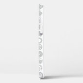 [家紋]花と植物ホワイト Case-Mate iPhoneケース (裏面 / 左)