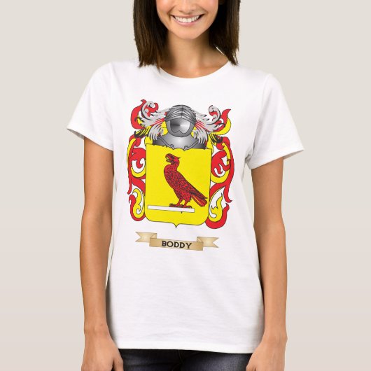 (家紋) Boddyの紋章付き外衣 Tシャツ (正面)