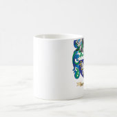 (家紋) Hutchinsの紋章付き外衣 コーヒーマグカップ (中央)