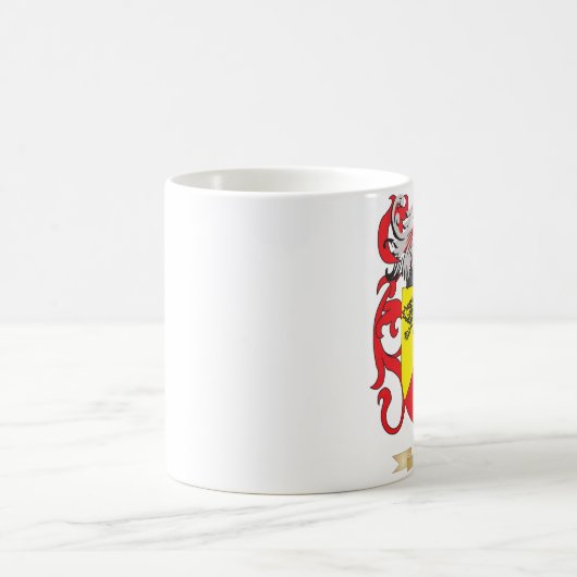 (家紋) Lundyの紋章付き外衣 コーヒーマグカップ (中央)