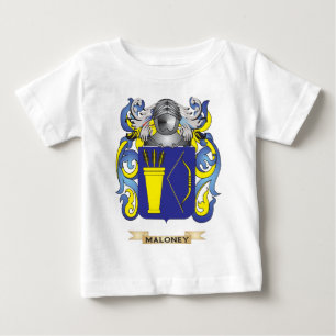 (家紋) Maloneyの紋章付き外衣 ベビーTシャツ