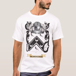 (家紋) McMenaminの紋章付き外衣 Tシャツ