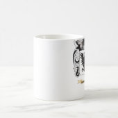 (家紋) Moriartyの紋章付き外衣 コーヒーマグカップ (中央)