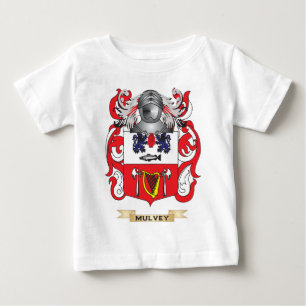 (家紋) Mulveyの紋章付き外衣 ベビーTシャツ