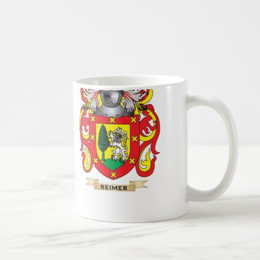 (家紋) Reimerの紋章付き外衣 コーヒーマグカップ (右)