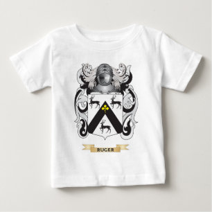 (家紋) Rugerの紋章付き外衣 ベビーTシャツ