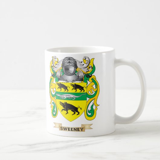 (家紋) Sweeneyの紋章付き外衣 コーヒーマグカップ (右)