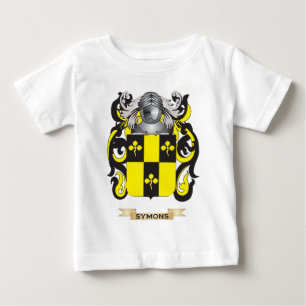 (家紋) Symonsの紋章付き外衣 ベビーTシャツ