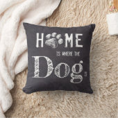 家素朴は犬のいる所 クッション (ブランケット)