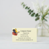 家絵画の飾名刺 名刺 (スタンド正面)