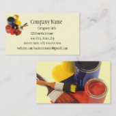 家絵画の飾名刺 名刺 (正面/裏面)