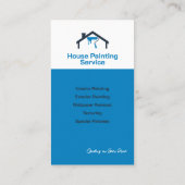 家絵画の 名刺 (裏面)