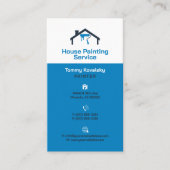 家絵画の 名刺 (正面)