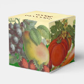 家織機の植物カスタム果実野菜箱 フェイバーボックス (裏面サイド)