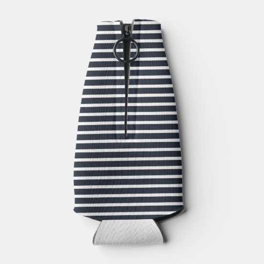 家航海のパーソナライズされた族とボート名 ボトルクーラー (裏面)