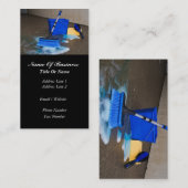 家計のサービス業カード 名刺 (正面/裏面)