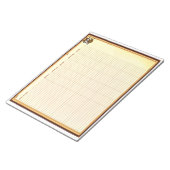 家計簿ノート ノートパッド (アングル)