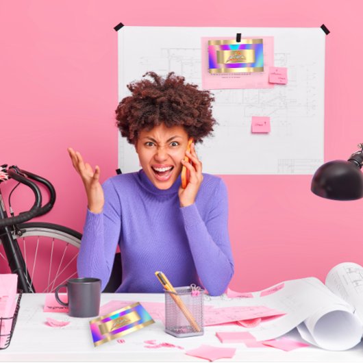 家財庁QRコードロゴホログラフ 名刺