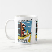 家賃の安い所に住む コーヒーマグカップ (左)