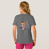 ✨「家賃フリー<3考え(😰)」✨猫 Tシャツ (裏面フル)