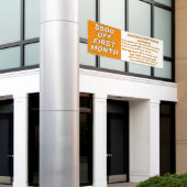 家賃$500引き 詳細なアパートメントのご案内 横断幕 (ビルの外側)
