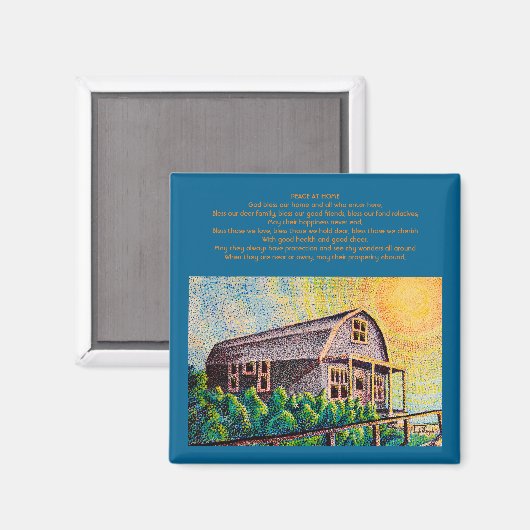 家賛美の マグネット (正面/裏面)