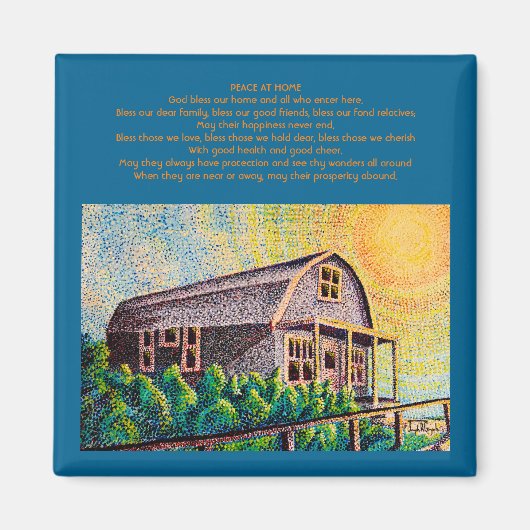 家賛美の マグネット (正面)