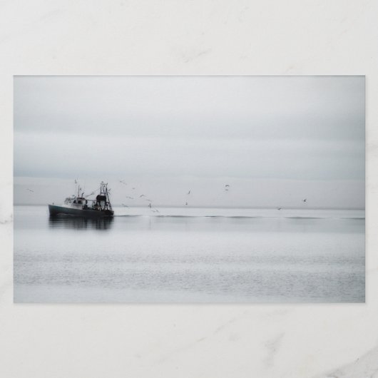 家路に向かう静止した 便箋 (正面)