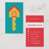 家鍵 名刺 (正面/裏面)