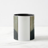 家長のポートレート(紙でパステル調) マグカップ (中央)