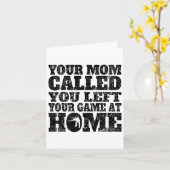 家離れのビリヤードの遊おもしろいび カード (黄色い花)