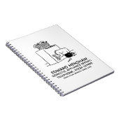 家電修理およびサービスノートブック ノートブック (右側)