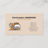 家電修理 名刺 (裏面)