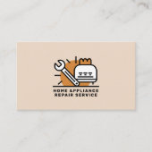 家電修理 名刺 (正面)