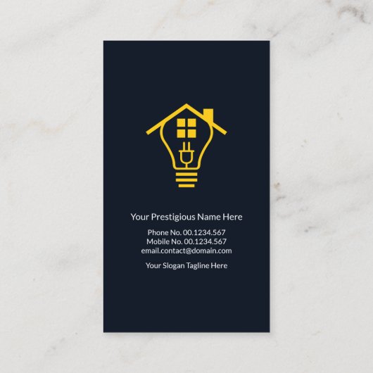 家電回路電気技師サービス 名刺 (裏面)