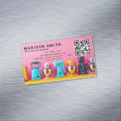 家電製品の販売とサービス マグネット名刺 (インサイチュ)