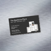 家電製品の販売とサービス マグネット名刺 (インサイチュ)